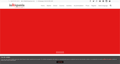 Desktop Screenshot of inhispania.com